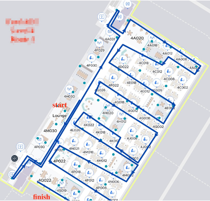 Walk test path example
